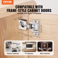 thumbnail image 2 of VEVOR Cabinet Door Hinges 20 Packs Partial Overlay Soft Close for Framed Type, 2 of 9