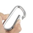 thumbnail image 4 of GOGO 24PCS Carabiner Keychain Heavy Duty D-shaped Carabiner 3 Inch Aluminum Clip- Assorted, 4 of 6