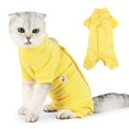 thumbnail image 1 of Combinaison de Récupération pour Chat après Chirurgie pour Femme Homme Pyjama Chirurgical pour Animaux de Compagnie Manches Longues Prévention de la Perte Combinaison Serrée & Col en E Alternative pour Chats, 1 of 6