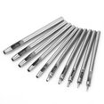 thumbnail image 4 of 10pcs Leather Strap Watch Band Belt Eyelet Hole Punch Drilling Tool Hand Puncher, 4 of 9
