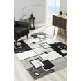 thumbnail image 1 of Rug Branch Montage Collection Tapis de couloir géométrique moderne, 1 of 4