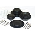 thumbnail image 1 of 10 Strawberry Street Nova Round 62-Piece Dinnerware Set, 1 of 6