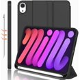 thumbnail image 1 of [PST] iPad Mini 6 6th Gen. / Mini 7 7th Gen. Smart Case Cover, Slim Magnetic Smart Cover Stand Case & Pencil Holder, 1 of 4