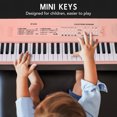 thumbnail image 4 of 54 Key Kids Keyboard Piano,Portable Music Keyboard Electric Piano Toys with Microphone Dual Power Supply System for Kids, 4 of 7