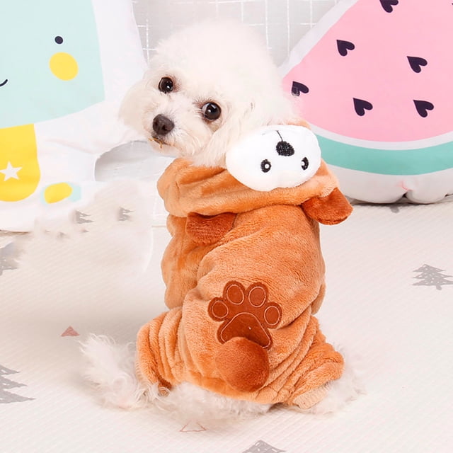 Agiferg Vêtements pour Animaux Chien Chat Mignon Manteau de Transfiguration Robe