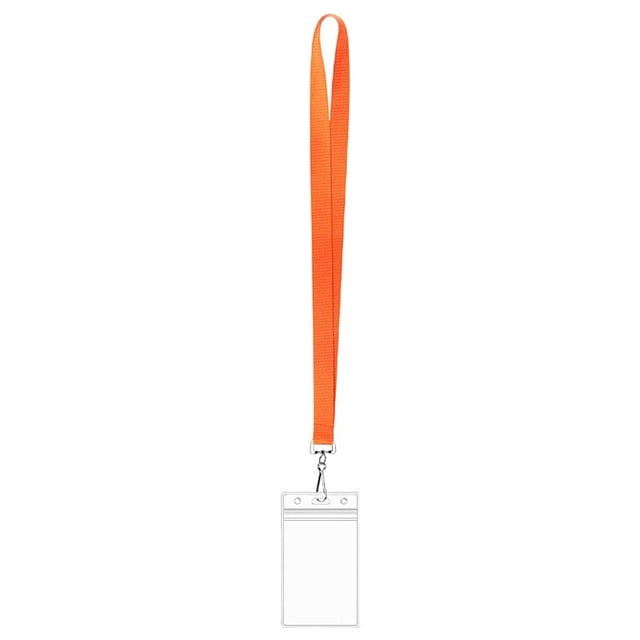 Multicolor Lanyards With Breakaway Waterproof Badge Holders Metal Hook Polyester Neck Straps For ID Cards Events Office And Schools