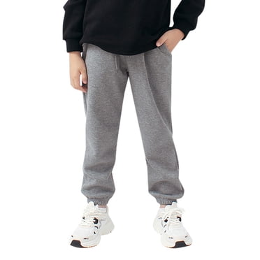 Kcodviy Boys Girls Solid Pants Boys Dress Clothes Size 12 Jogger Sweatpants with Pockets infant Riding Pants Warm Kids Trousers Casual Cute Baby Boy Summer Outfits Pants