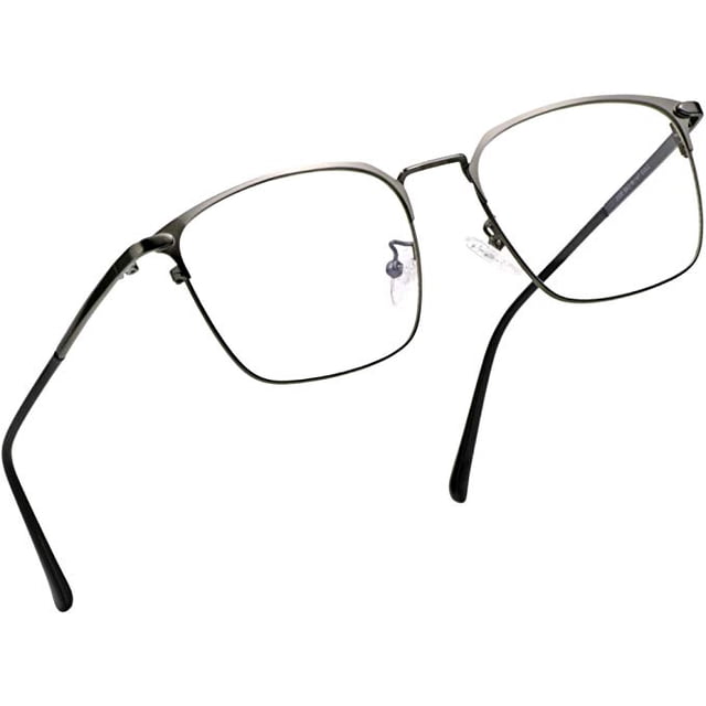 LifeArt Blue Light Blocking Computer Reading Glasses with Transparent Lens for Women/Men