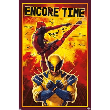 Marvel Deadpool & Wolverine - Encore Time Wall Poster, 22.375" x 34"