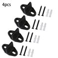 thumbnail image 1 of Bgsha 2/4/10pcs Barn Door Hardware Floor Guide Sliding Door Floor Mounted Bottom Guide, 1 of 4