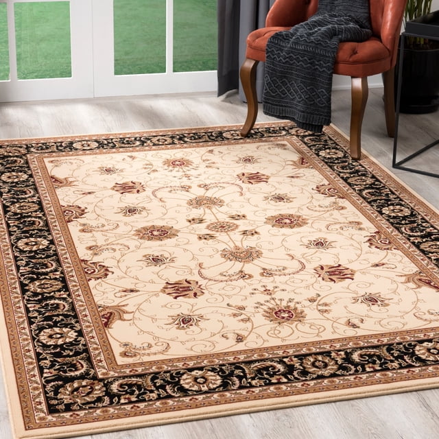 Rug Branch Majestic Vintage Persian High-Density Area Rug and Runner, Traditional - JA2117ACRBK811