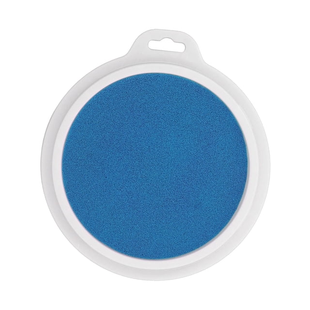 Round Ink Pad, Sealed Cover Design Water Based Paint Washable Ink Pad For Fabric Green,Red,Orange,Black,Purple,Sky Blue