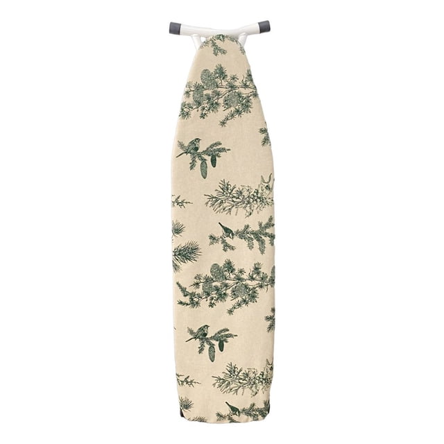 HLONK Ironing Board Cover Stain-Resistant Protection Ironing Heat-Resistant Silver Fabric Ironing Board Cover and Pad for Secure Multicolor