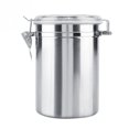 thumbnail image 1 of Coofit Food Storage Container Sealed Stainless Steel Airtight Canister for Tea Coffee, 1 of 8