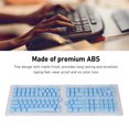 thumbnail image 3 of Custom Keycaps 132 Keys, Thai Keycaps OEM Keycaps 132 Keycaps Set, Translucent DIY Thai Keyboard Keycaps Replacement for 61 62 64 68 84 87 104 108 Mechanical Keyboards, 3 of 7