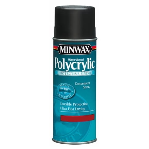 Minwax 34444 11.5 Oz Aerosol Semi Gloss Polycrylic Protective Finish