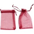 thumbnail image 3 of ORUYROP ® 100pcs Drawstring Organza Jewelry Candy Pouch Party Wedding Favor Gift Bags (7x9, Wine), 3 of 7