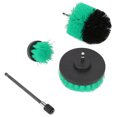 thumbnail image 2 of Drill Brushes Attachment Set Electric Extended Long Drill Cleaning Scrub Brushes KitGreen, 2 of 14