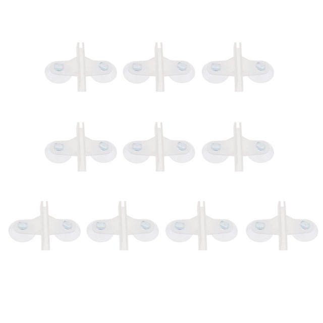 Milaget 10Pcs Aquarium Aquatic Suckers Divider Holder for Tank Breeding Separator