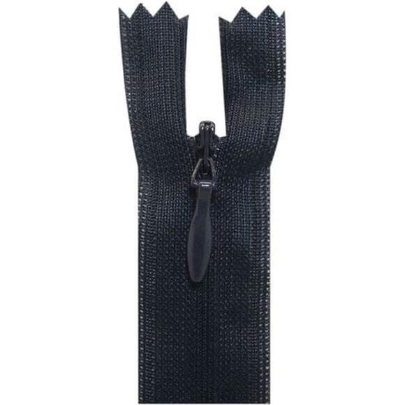 COSTUMAKERS Invisible Closed-End Zipper 20 cm (7.9 in), Navy, #2.5 Nylon Coil