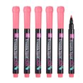 thumbnail image 1 of Uxcell Liquid Chalk Markers, 6Pcs Whiteboard Markers Fine Tip Dry Wipe Pens Colorful Wet Erase Chalk for Whiteboard LED Note Board Blackboard Planning Glass, Red, 1 of 6