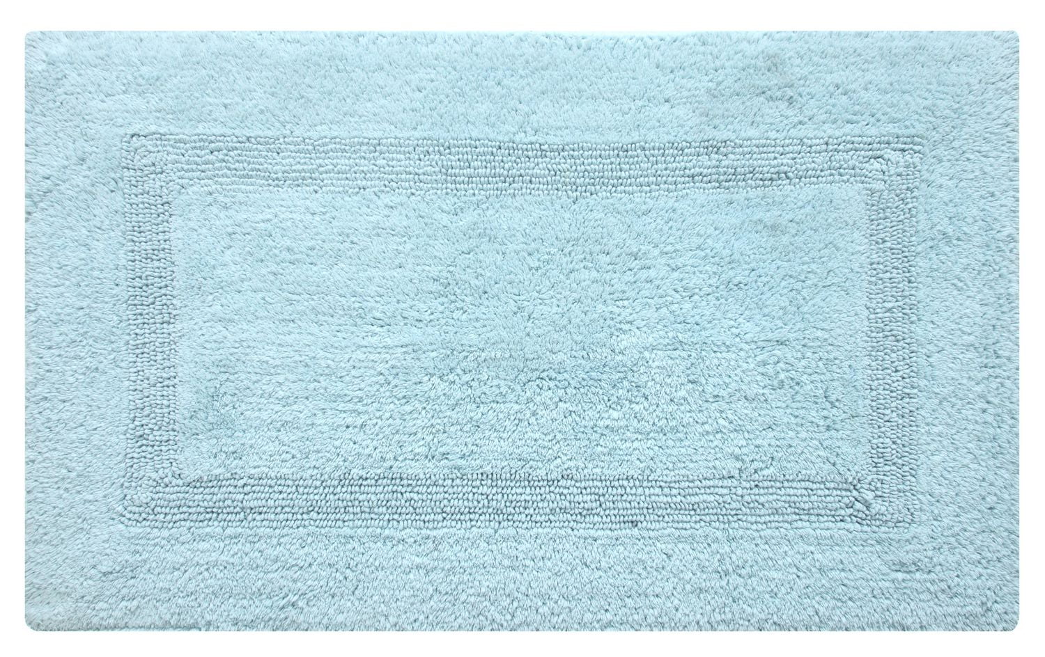 Tapis de bain en coton réversible doux et absorbant Fabstyles Basix