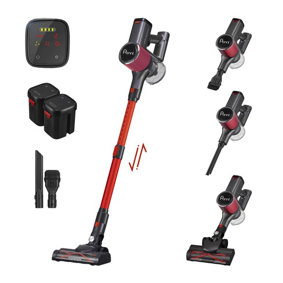 Panni Aspirateur-balai Sans Fil 4-en-1 avec 2 Batteries, S2 MAX, S7216M
