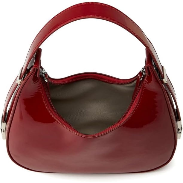 LHSHID Women's Crescent Shoulder Bags Retro Y2k 90s Handbags Top