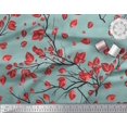 thumbnail image 2 of Soimoi polyester Crepe Fabric Branch & Leaves Artistic Decor Fabric Printed Yard 42 Inch Wide, 2 of 3