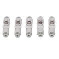 thumbnail image 1 of Pneumatic Throttling Valve, No Leakage Pipe Throttle Valve High Pressure Resistant 5PCS Standard Size PVC With Locking Nut For 4mm OD Hose, 1 of 8