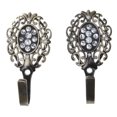 thumbnail image 1 of GROWTH TANK 2 Pcs Porte-Cravates pour Rideaux Crochets Muraux Porte-Vêtements Bronze, 1 of 9