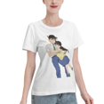 thumbnail image 2 of Women's Basic Short Sleeve T-Shirt Conan and Xiaolan, 2 of 6