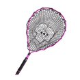 thumbnail image 2 of S SERENABLE Fishing Landing Net Extendable EVA Handle Fishing Net for Bass Prawns Salmon Rose Pink, 2 of 9