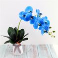 thumbnail image 4 of Artificial Plant Leaf Table Centerpiece Home Decor Wedding Party plant leaf Event PVC Fake Plant Leaf, Large, 4 of 8