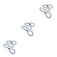 thumbnail image 1 of Transemion Slid Training Leash Pet Leash P-shaped Chain Traction Rope Blue 1.0*120cm 3Set, 1 of 6