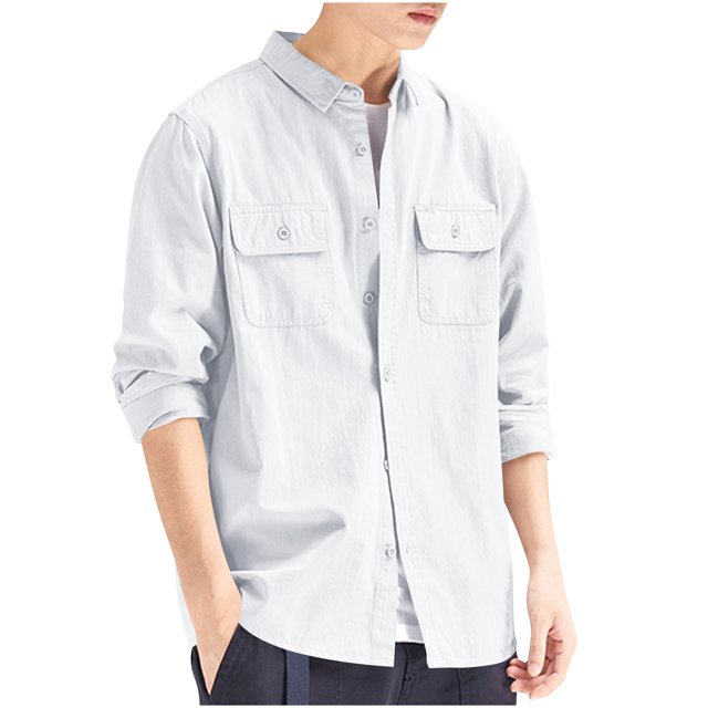 Pisexur Coupe-Vent Veste Mode Homme Couleur Unie Manches Longues Sans Capuche Décontractée Vestes de Randonnée Vestes d'Automne pour Hommes