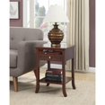 thumbnail image 2 of American Heritage Table d'Appoint Logan, Fini Bois Espresso Acajou, 2 of 3