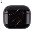 thumbnail image 2 of Protective Case Dust-proof Anti-fall Ultra-thin Marble Pattern Bluetooth-compatible Earphone Protective PC Sleeve for AirPods 3, 2 of 8