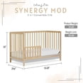 thumbnail image 4 of Dream On Me Synergy MOD Crib, Made with Sustainable New Zealand Pinewood, 4 of 9