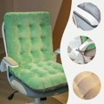 thumbnail image 4 of HLONK Clearance Rocking Chair Cushion  Rocker Chairs Replacement Cushions Set for Indoor  Water Resistant Extra Cozy Tufted Seat Pads and Non Slip High Back Pad with Ties for Outdoor, 4 of 9