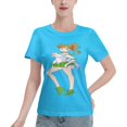 thumbnail image 1 of T-Shirt Basique à Manches Courtes pour Femmes Sailor Moon Makoto Kino, 1 of 6