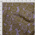 thumbnail image 4 of oneOone Cotton Flex Dark Olive Green Fabric Abstract Floral Sewing Craft Projects Fabric Prints By Yard 40 Inch Wide, 4 of 4