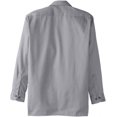 thumbnail image 4 of Dickies Chemise de Travail à Manches Longues pour Homme, 2X, Argent, 4 of 6