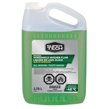 SuperTech Automotive All Season Windshield Washer Fluid -40°C, 3.78L