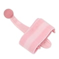 thumbnail image 2 of Pen Hold Corrector, Free Finger Movement Effective Separate Space Ergonomic Comfortable Pen Grip Posture Correction Tool Non Slide Breathable  For Home Sakura Pink, 2 of 8