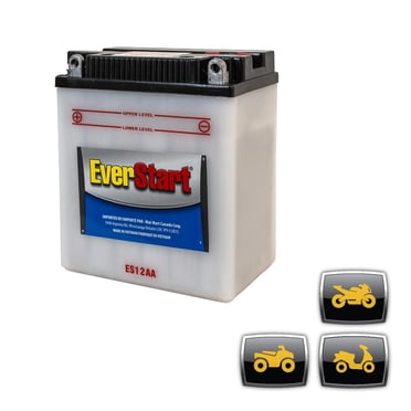 EverStart Power Sport ES12AA – 12 Volts, Batterie de sport motorisé, 165 ADF