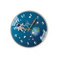thumbnail image 1 of Wall Clock Gold Frame Silent Analog for Living Room frame Wall Children's Room StyleC, 1 of 9