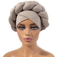 thumbnail image 2 of Boho Turban Hat Headed Indian Hat Big Headband Hat, 2 of 2