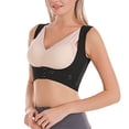 thumbnail image 1 of JFHHQ Women's X-Shaped Back Support Bra for Posture Correction and Lifting Front Closure Design M Black, 1 of 6