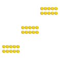 thumbnail image 1 of Dalazy 10 Pcs Activité Extérieure - Balles d'Eau Réutilisables pour Amusement Estival à la Piscine Ballons d'Eau Colorés pour Amusement Familial à la Piscine Jaune 3 Pcs, 1 of 6